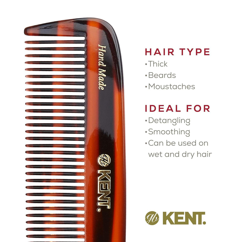 Kent detangles thick, curly hair to reduce knots with ease.