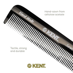 Kent FOT smooth-rounded-teeth deliver gentle scalp and hair contact.