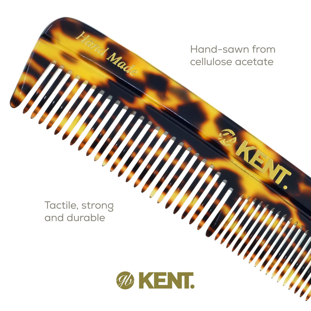 Kent hair comb pocket Tokyo compact size fits easily in a bag.