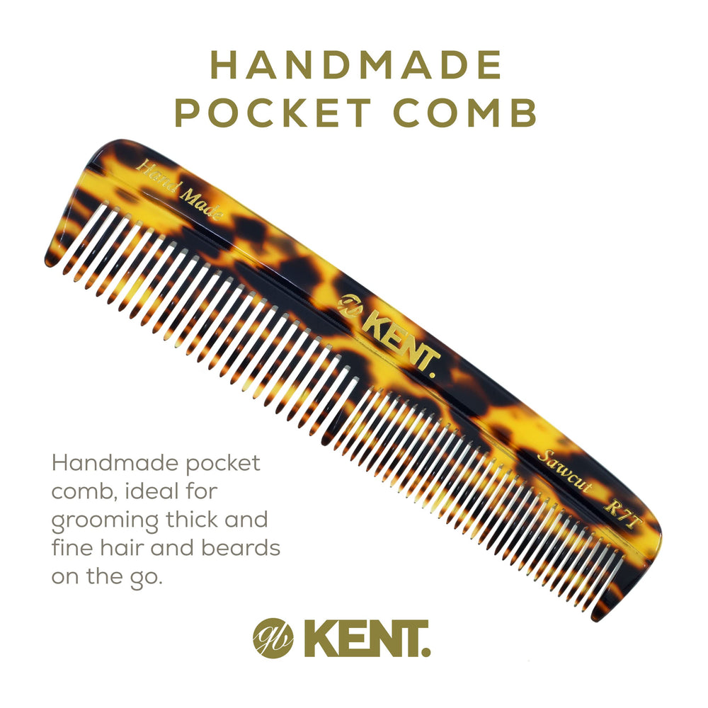 Kent hair comb pocket Tokyo wide teeth detangles knots gently.