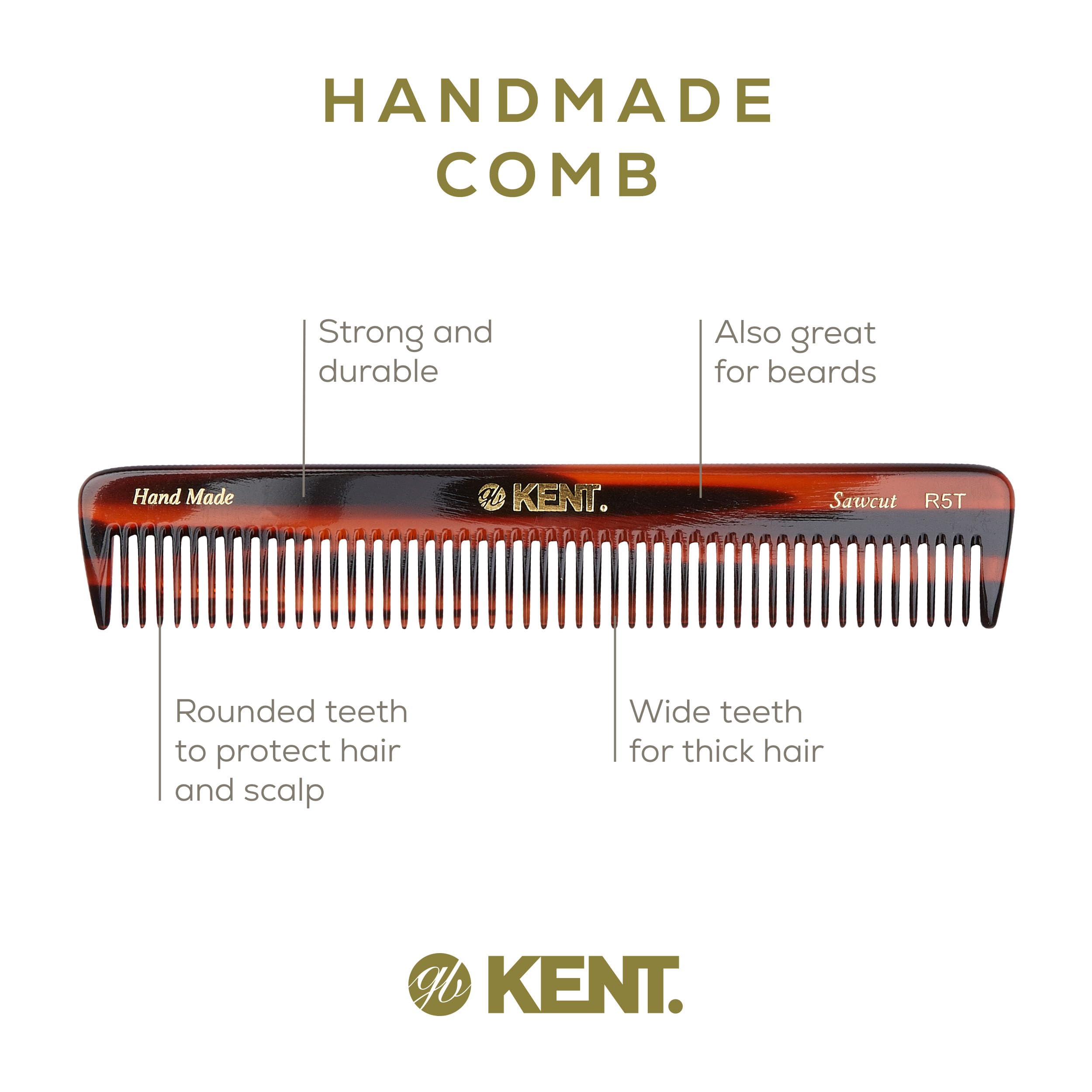Kent R5T beard grooming scene demonstrates gentle detangling.