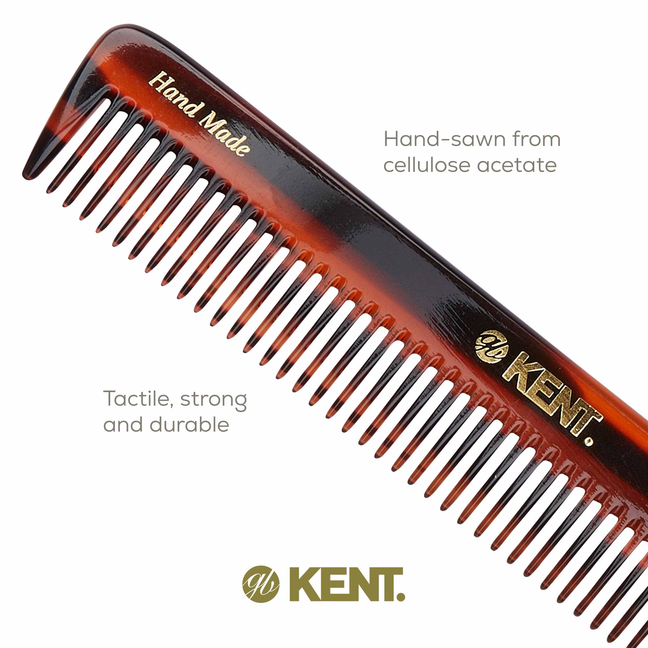 Kent R5T curly hair detangling to prevent knots and add shine.