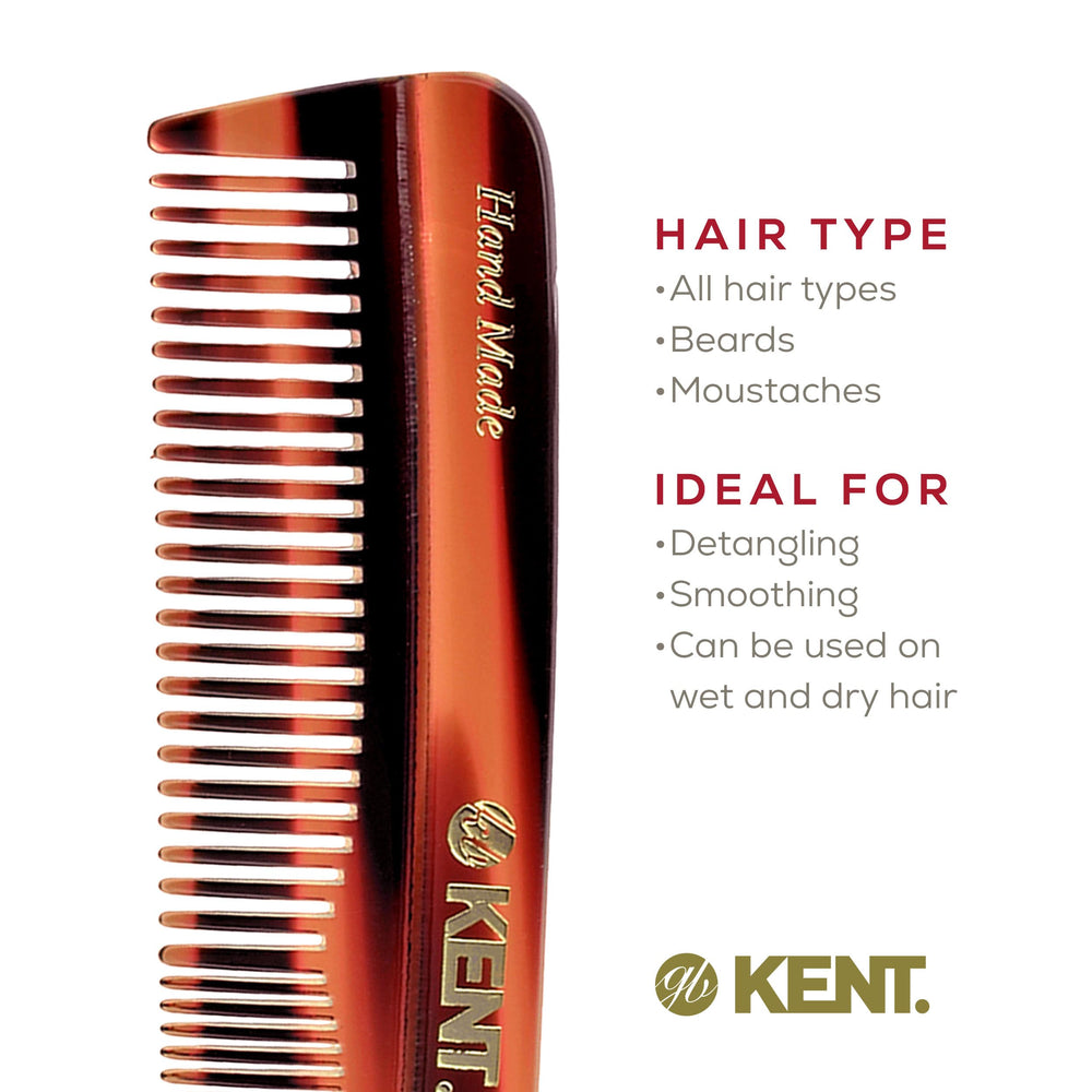 Kent R7T travel-friendly pocket size for on-the-go grooming.