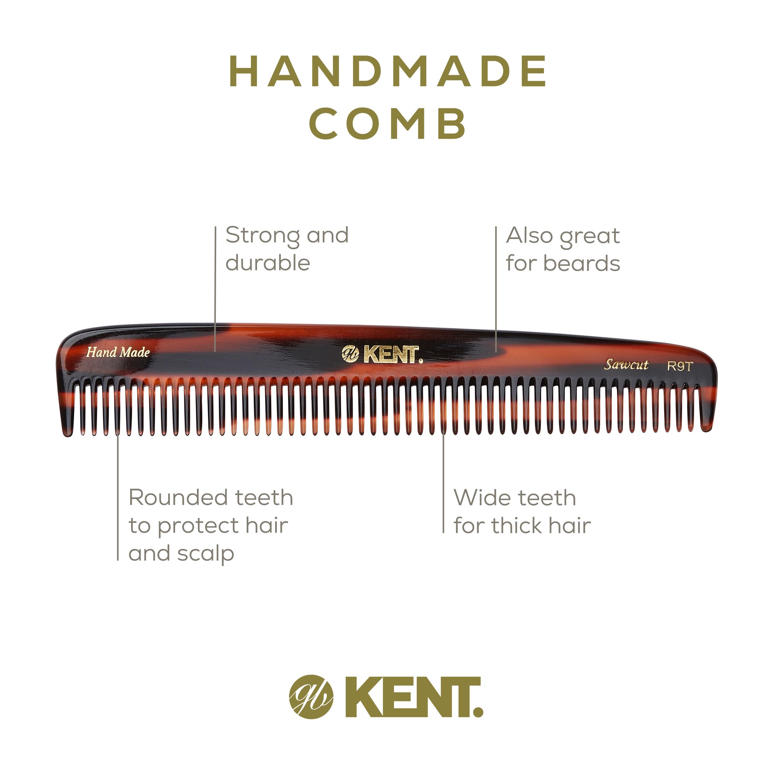 Kent R9T tortoiseshell finish adds a premium, classic look.