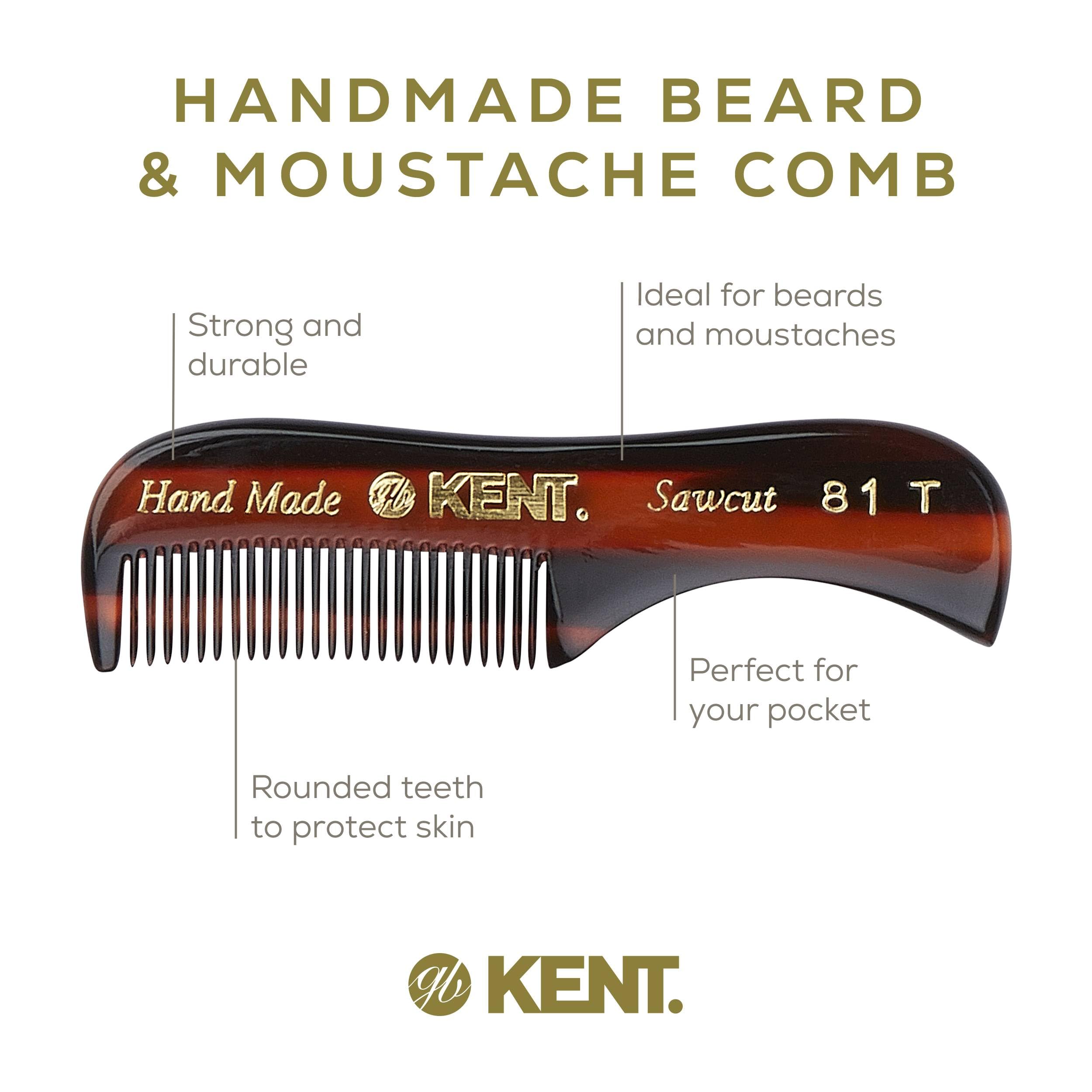 Kent travel grooming setup displayed on a dresser for home or travel care.