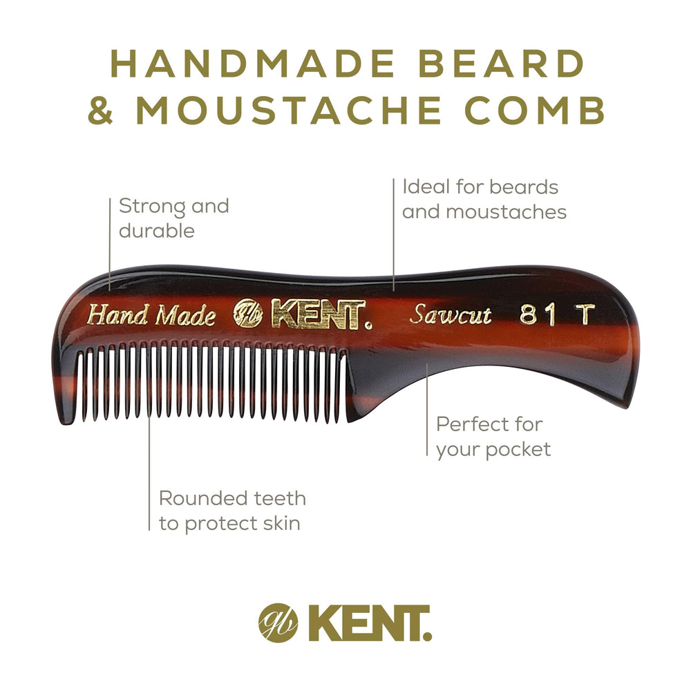 Kent travel grooming setup displayed on a dresser for home or travel care.