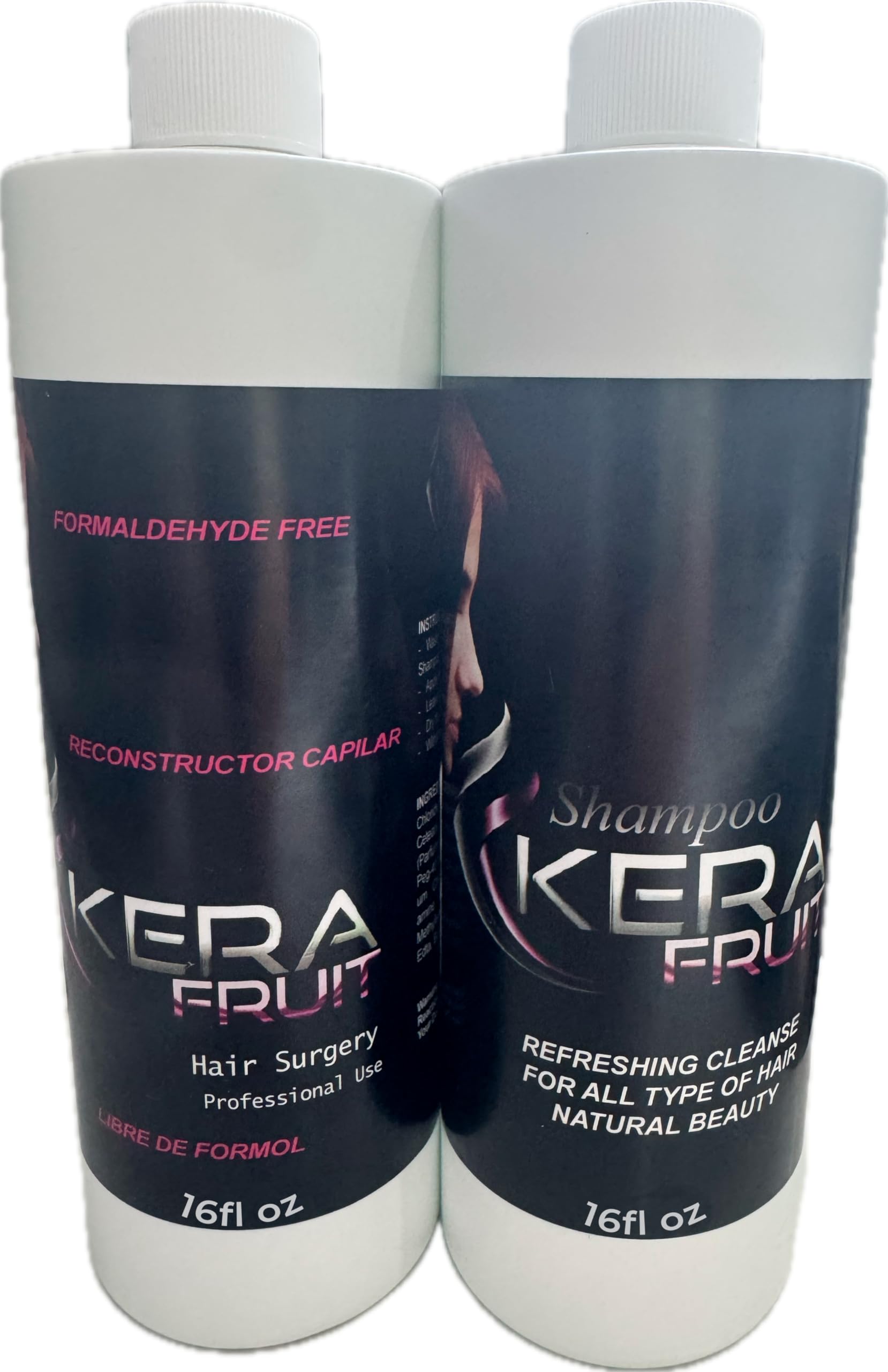 KERA FRUIT formaldehyde-free bottle for frizz control and care