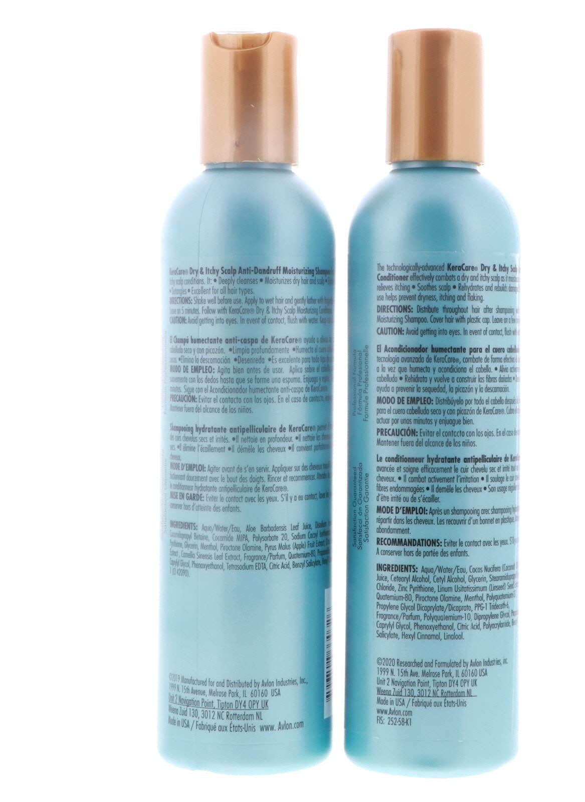 KeraCare Avlon dry scalp shampoo foaming lather closeup suggests thorough cleansing.
