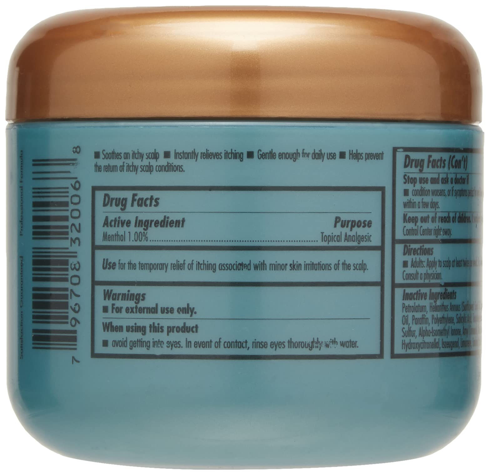 KeraCare Dry and Itchy Glossifier texture close up shows creamy finish.