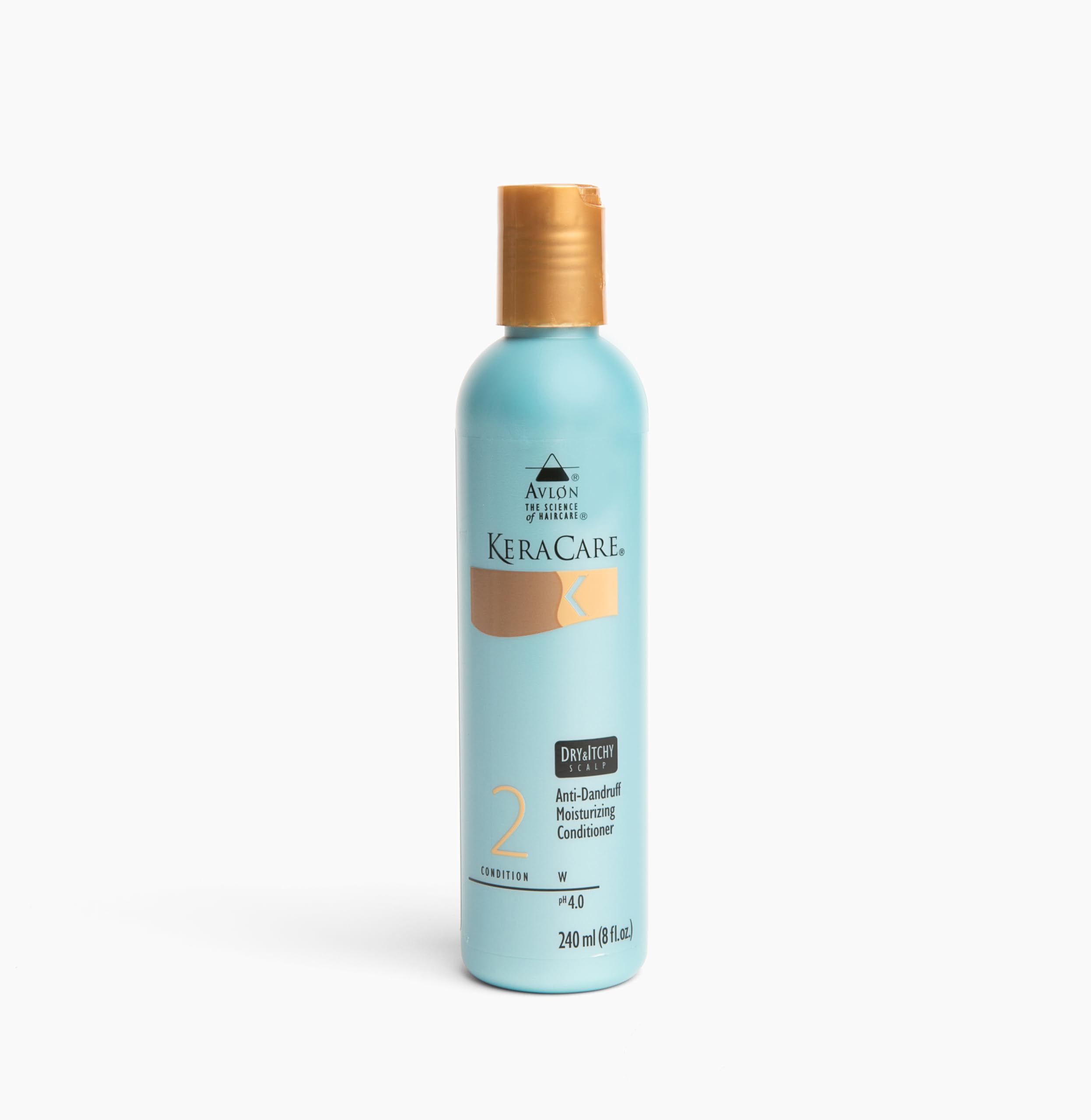 KeraCare Dry & Itchy Moisturizing Conditioner bottle offering scalp relief and hydration.