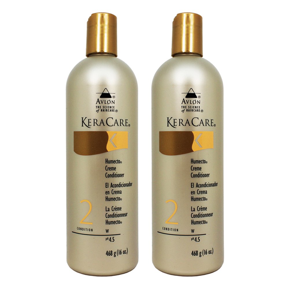 Keracare Humecto Creme Conditioner bottle pack 16oz for hydrating and detangling all hair types