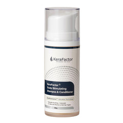 KeraFactor bottle pour for daily 2-in-1 scalp treatment and care