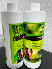 KERA FRUIT shampoo bottle on display for refreshed roots.