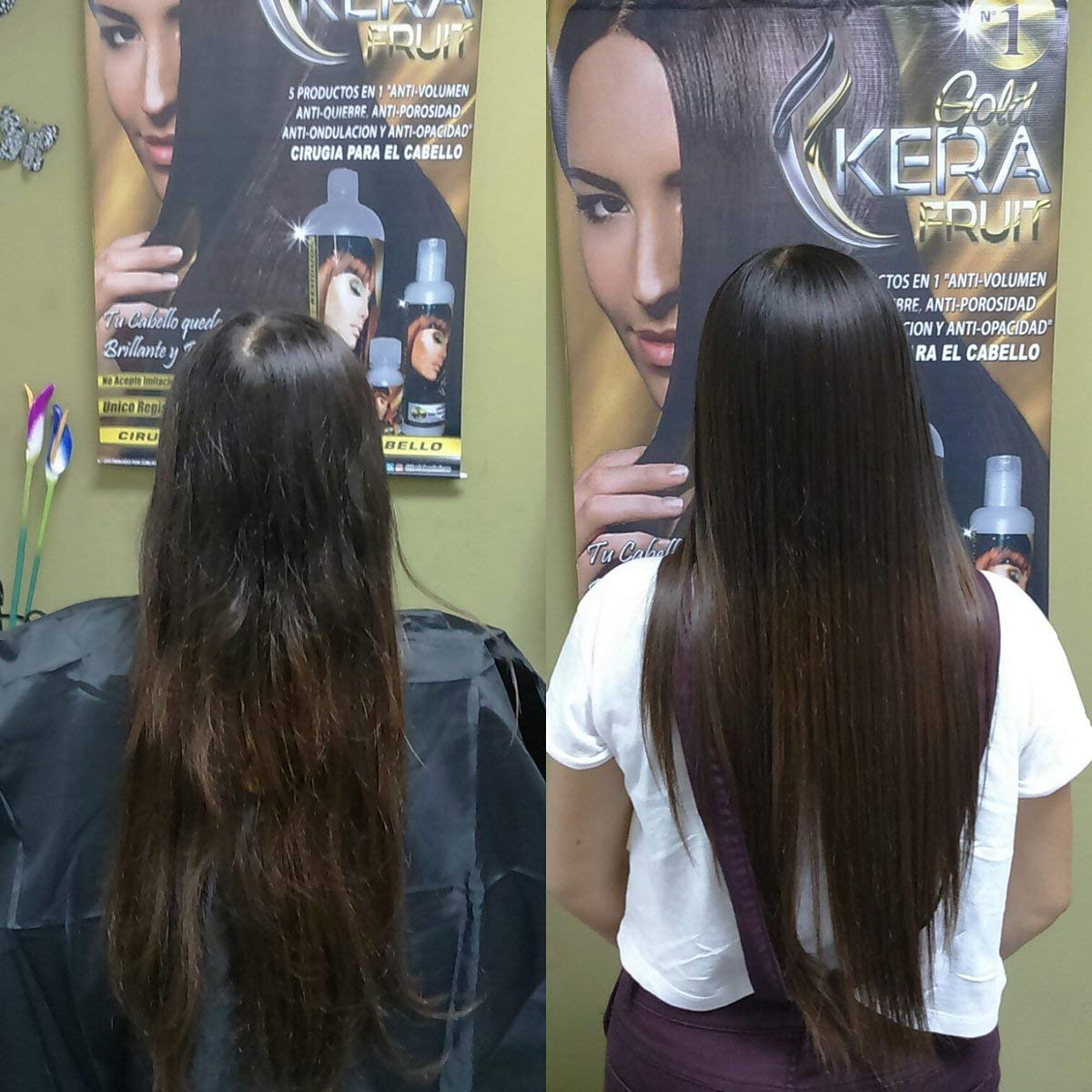 KERA FRUIT deep hydration seals moisture in hair.