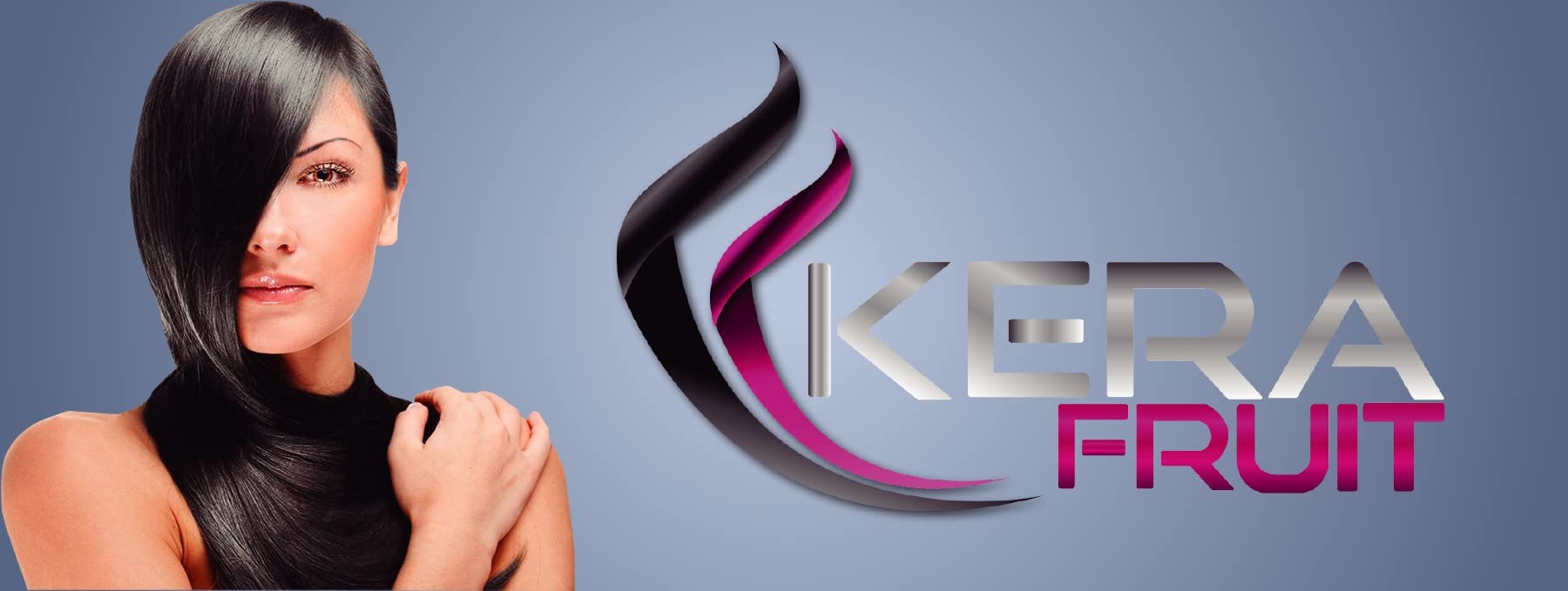 KERA FRUIT bottle shows odorless, fragrance-free hair care