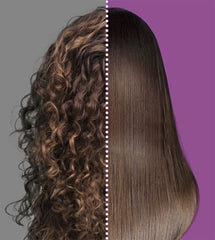 Kera Fruit Gold Diamond Smooth Hair After Treatment displays sleek, manageable texture.