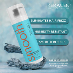 Keragen blowout straightening system setup for professional-grade hair transformation