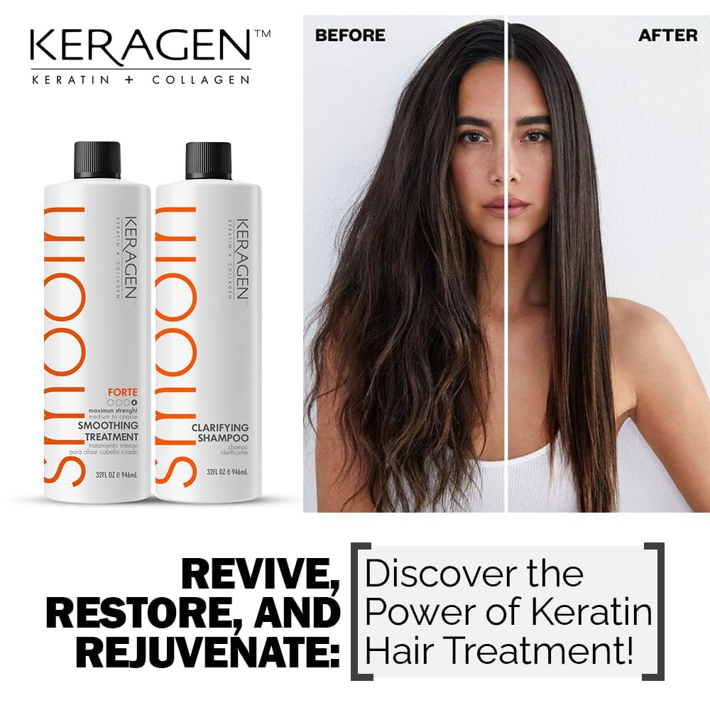 Keragen family-friendly hair care range image suggests suitability for all ages.