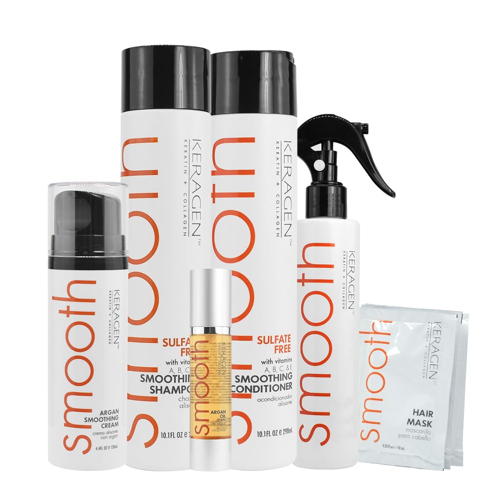 KERAGEN hair after care kit overview for salon-like results at home.