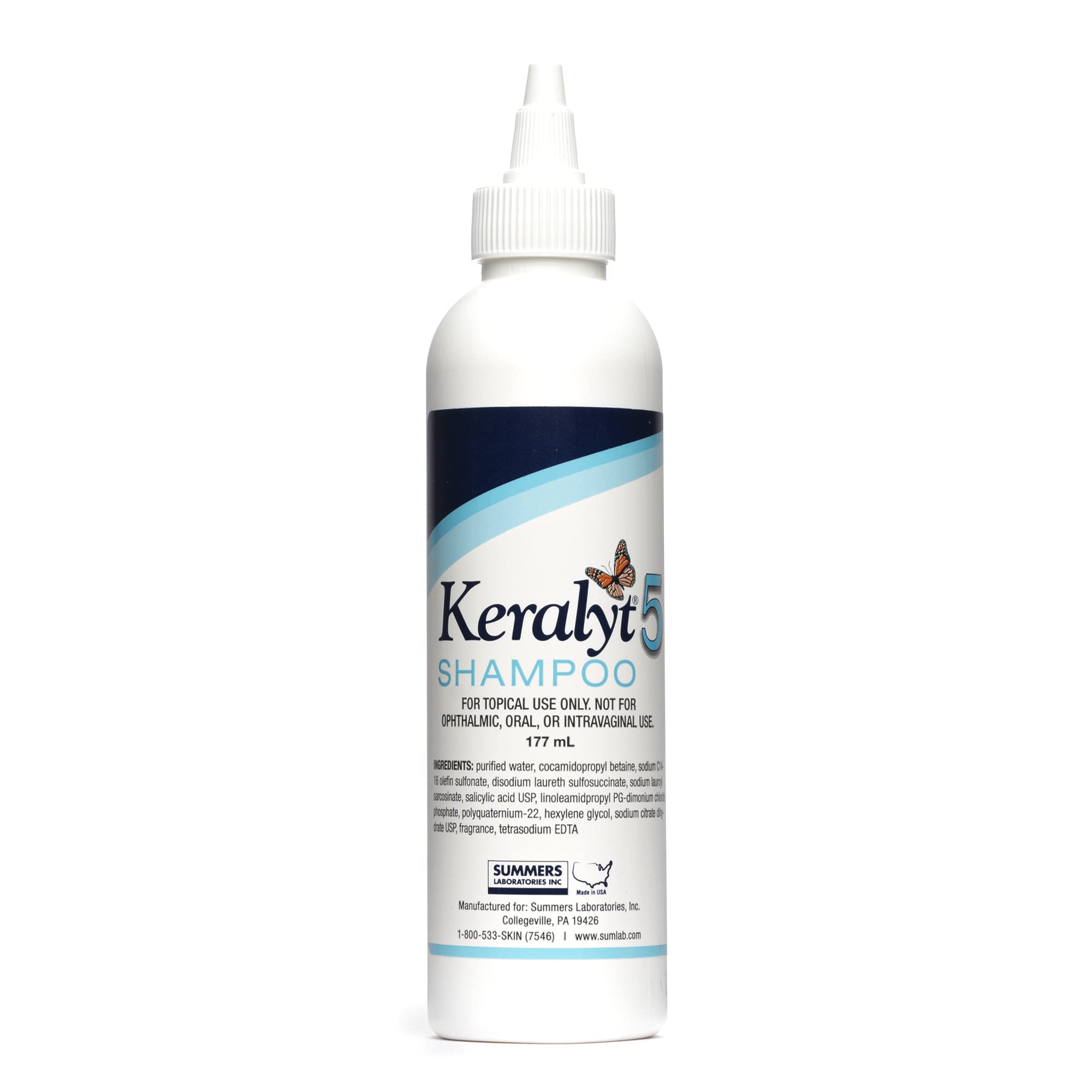 Keralyt 5 177 ml size badge highlights generous supply