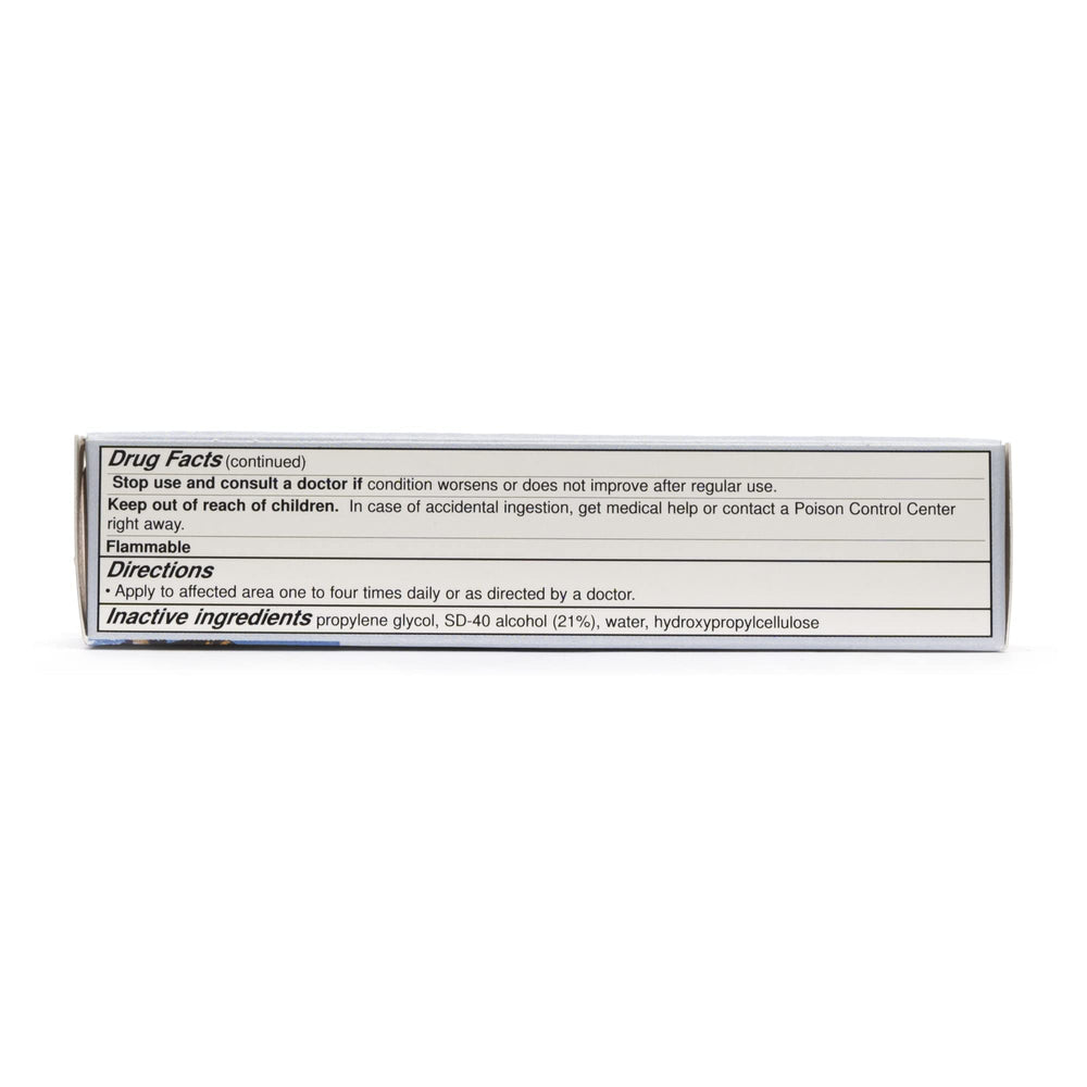 Daily-use scenario showing small-area treatment with Keralyt gel