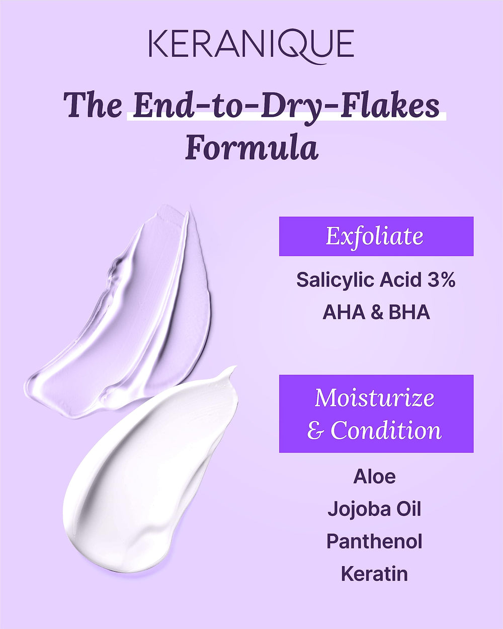 Keranique color-treated hair routine demonstrates gentle care for color-treated locks.