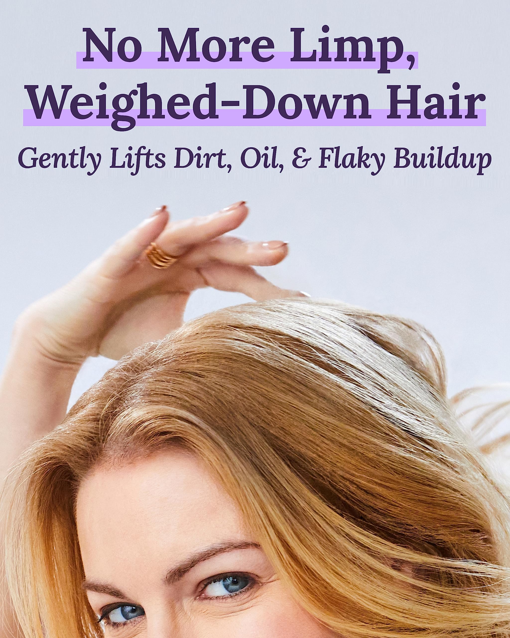 Keratin Amino Complex from Keranique supports thicker-looking hair shafts