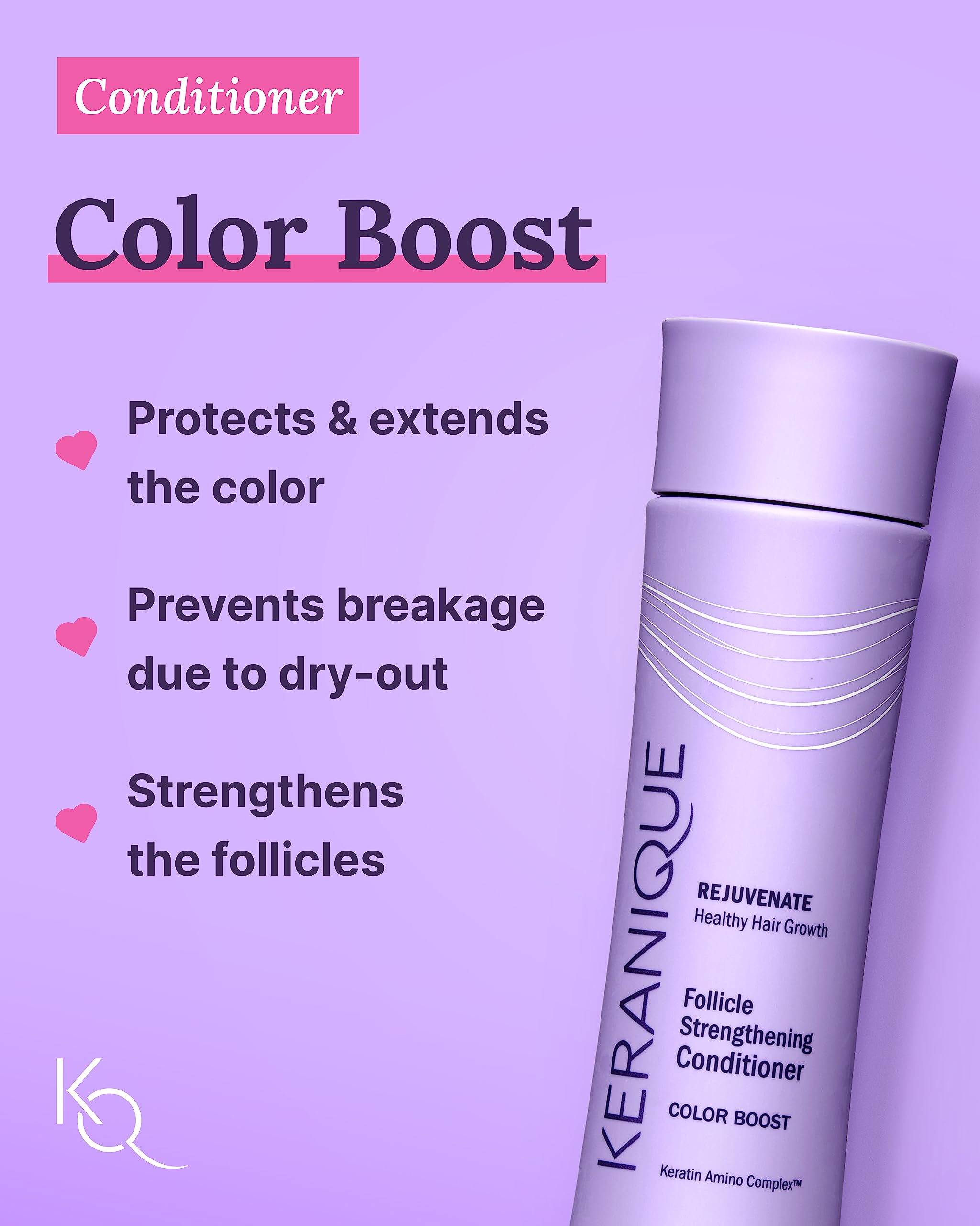 Keranique thickening spray mist adds lightweight volume for fine hair