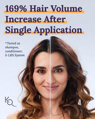 Keranique volumizing conditioner tube adds lift and smooth texture