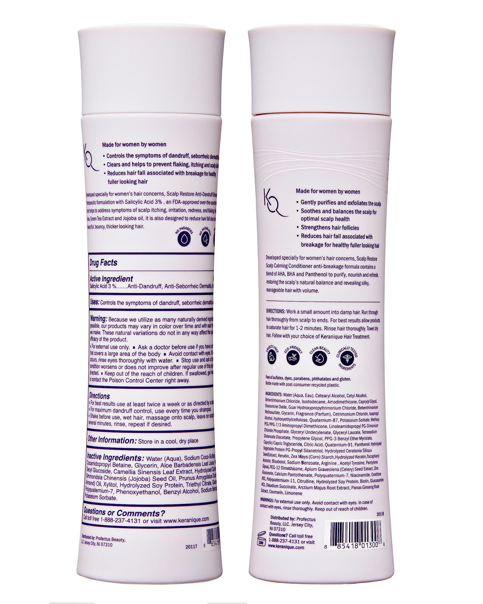Keranique women hair care community image portrays a supportive user network.