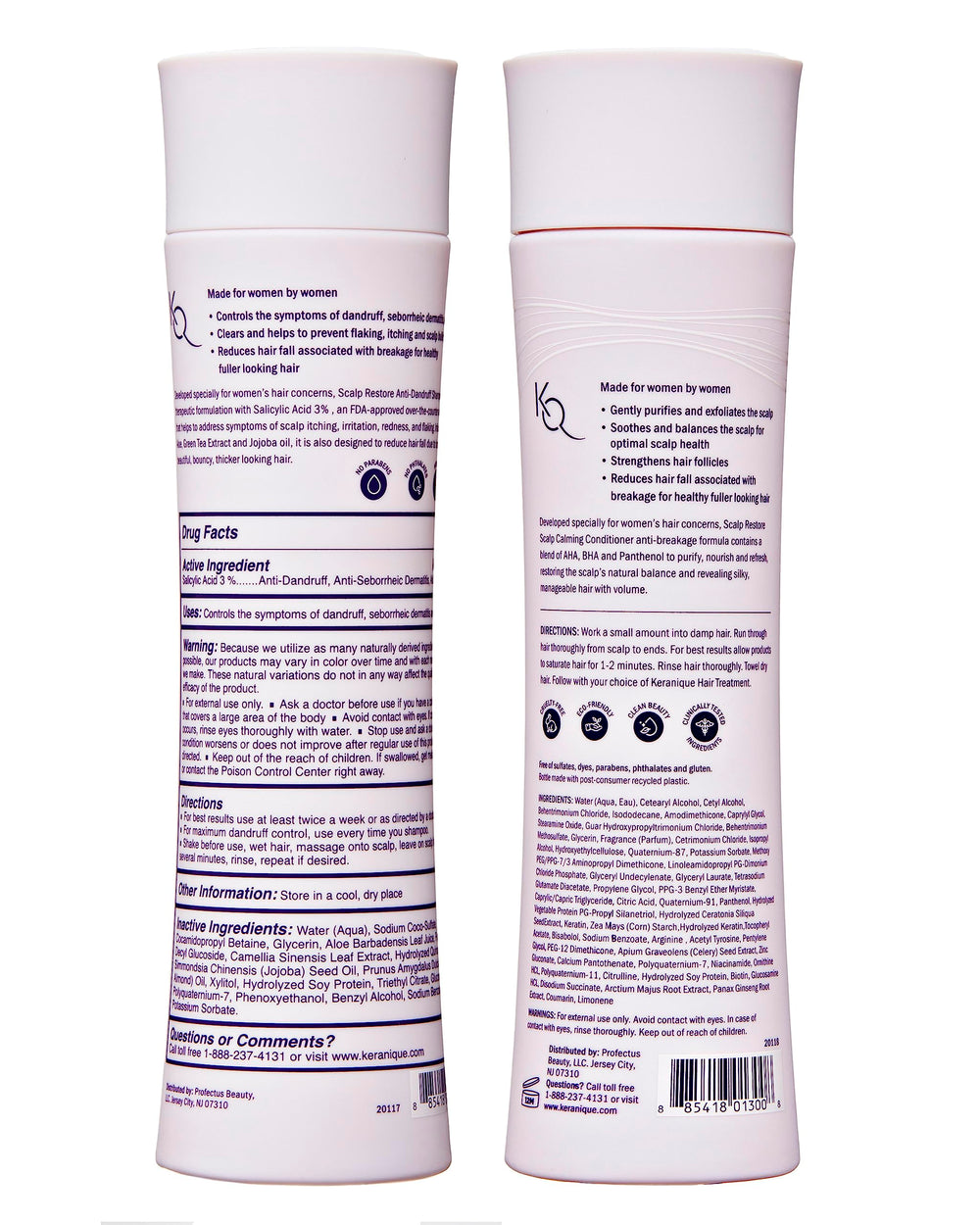 Keranique women hair care community image portrays a supportive user network.