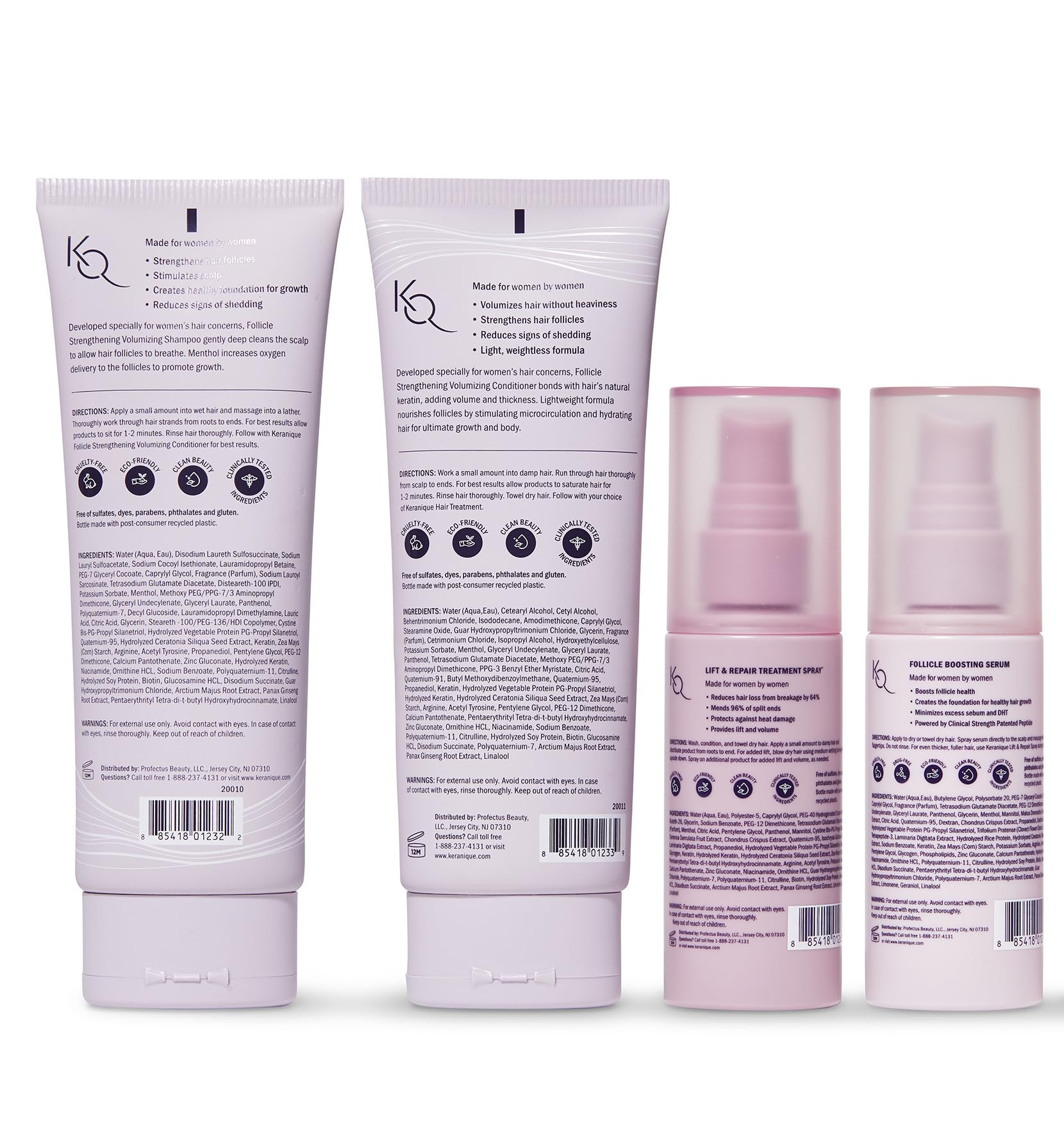 Keranique women hair care routine visual conveys care and confidence