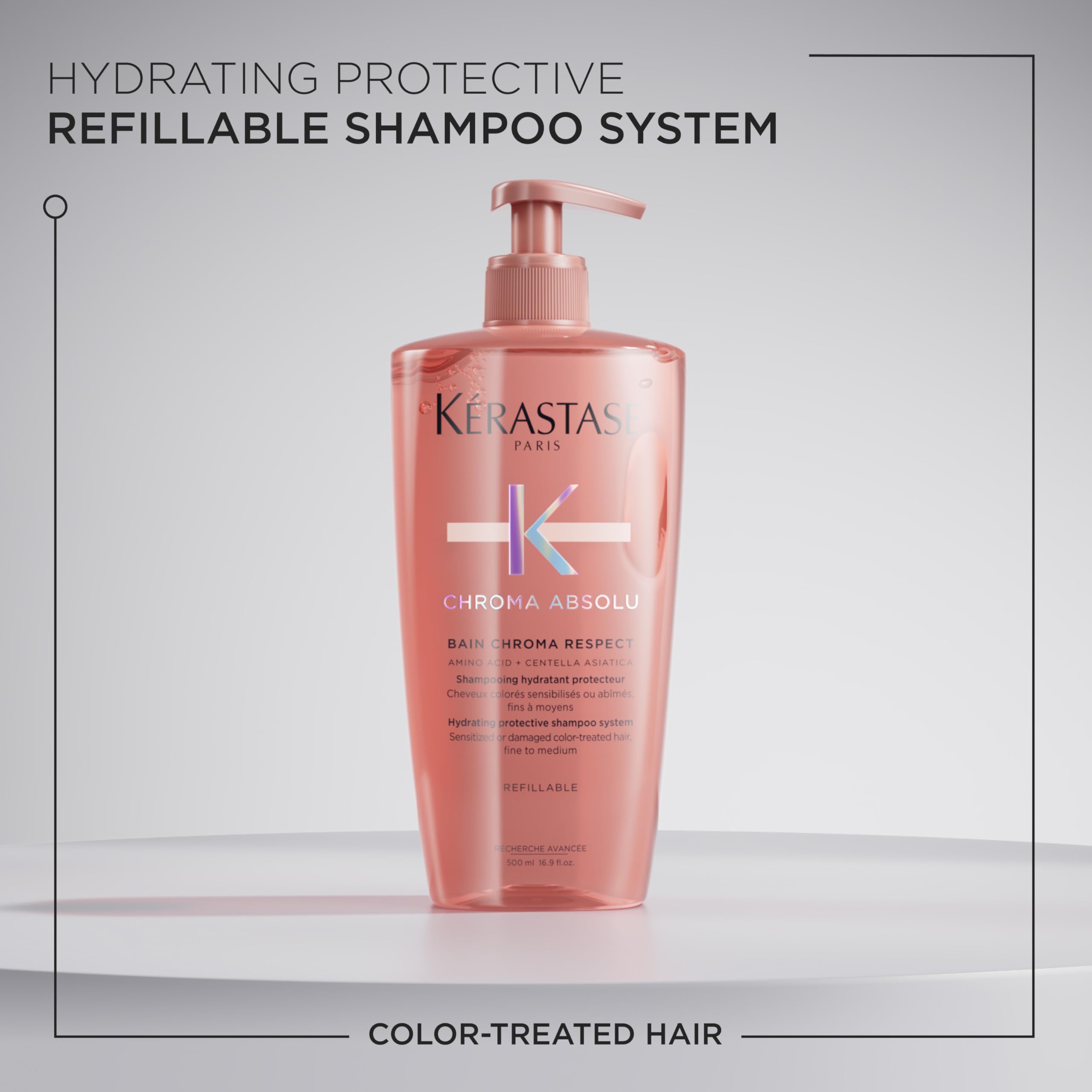 KÉRASTASE Chroma Absolute pump dispense bottle for easy application