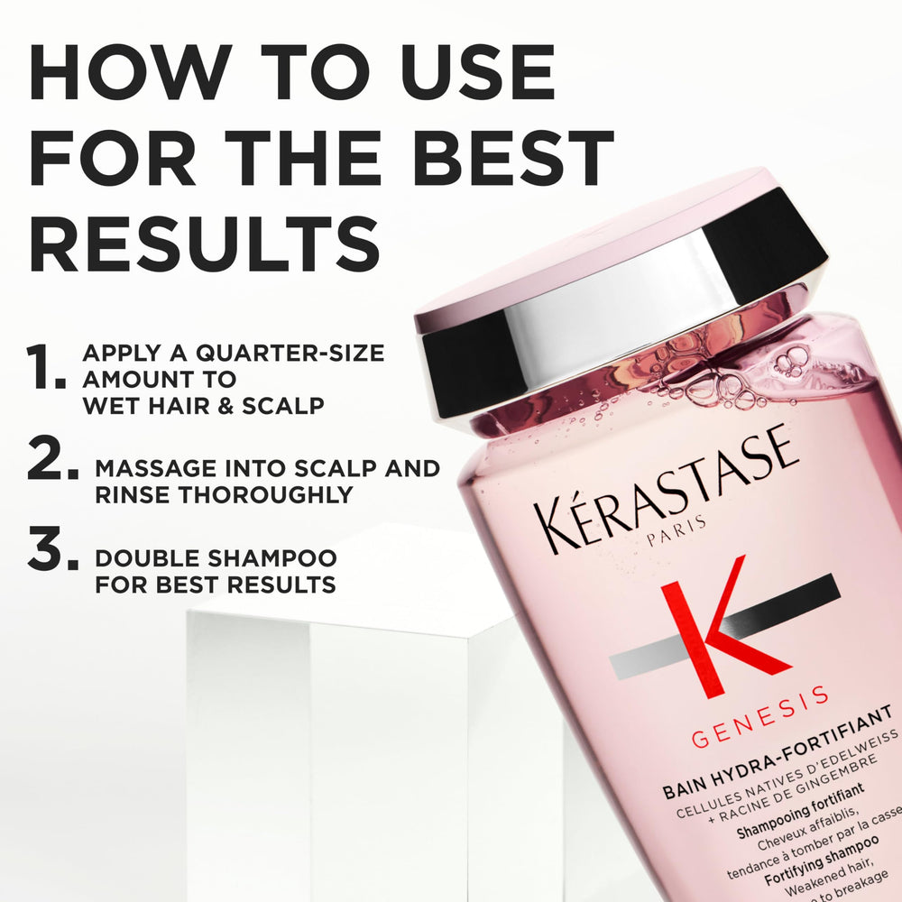 Kerastase Genesis Thermique before and after use