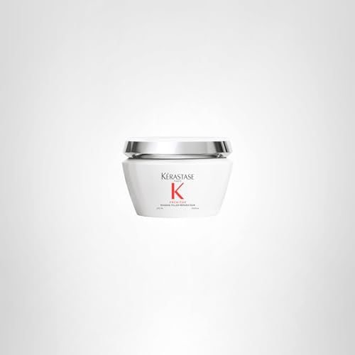 Kerastase Premiere Mask packaging displayed as dual-action repair care