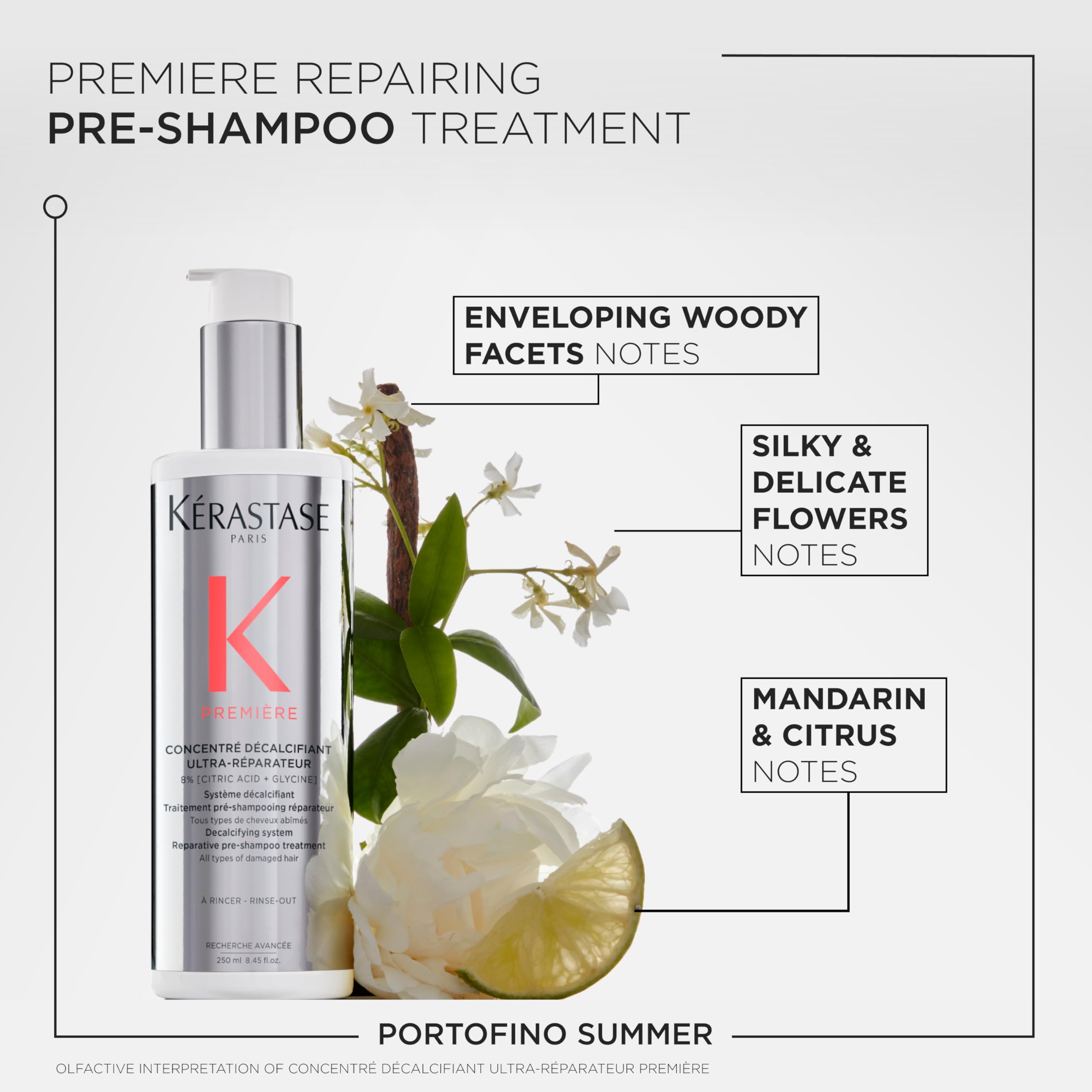 Kerastase Premiere Repair swatch: preview of shine and texture boost