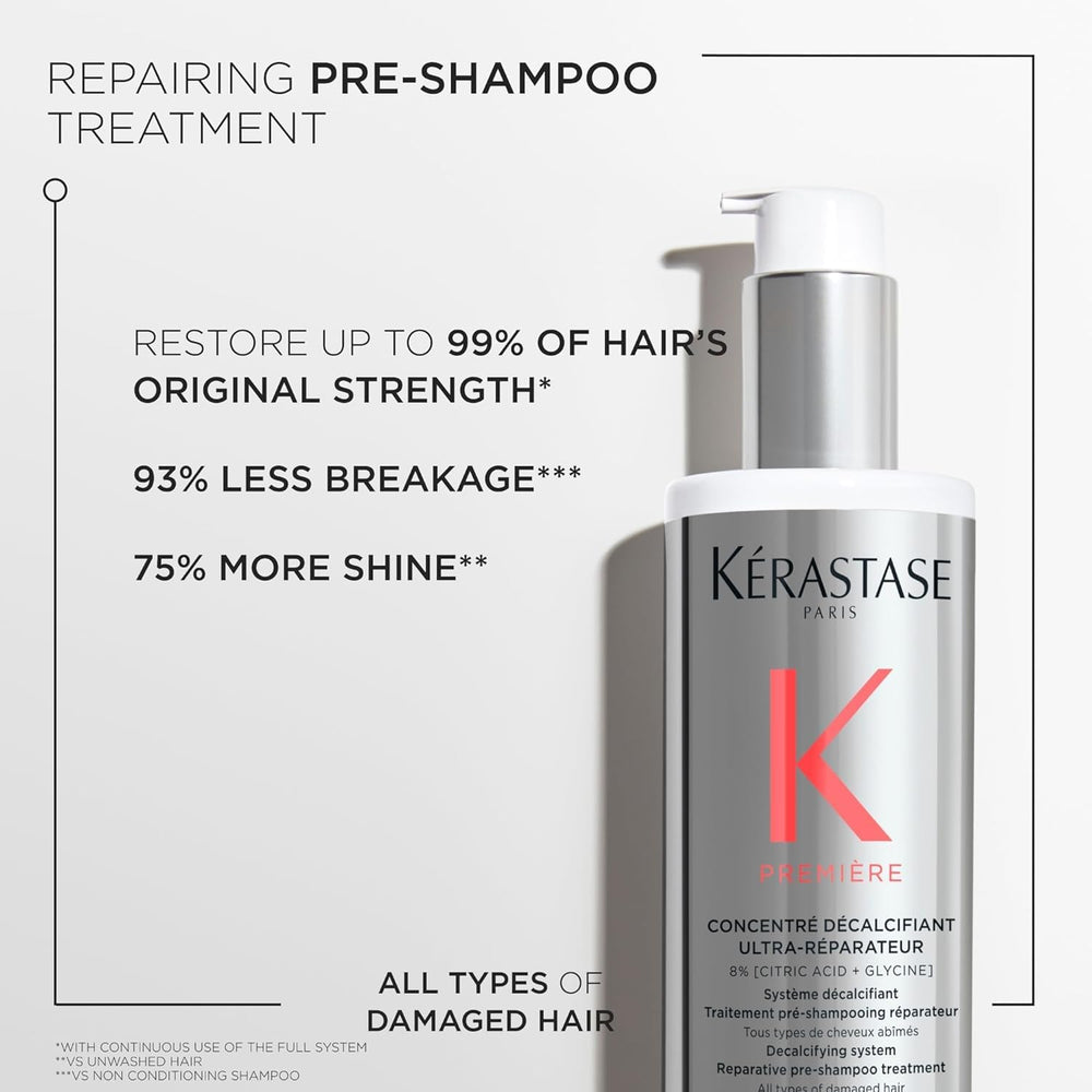 Kerastase Premiere set packshot showcases a travel-friendly, compact routine.