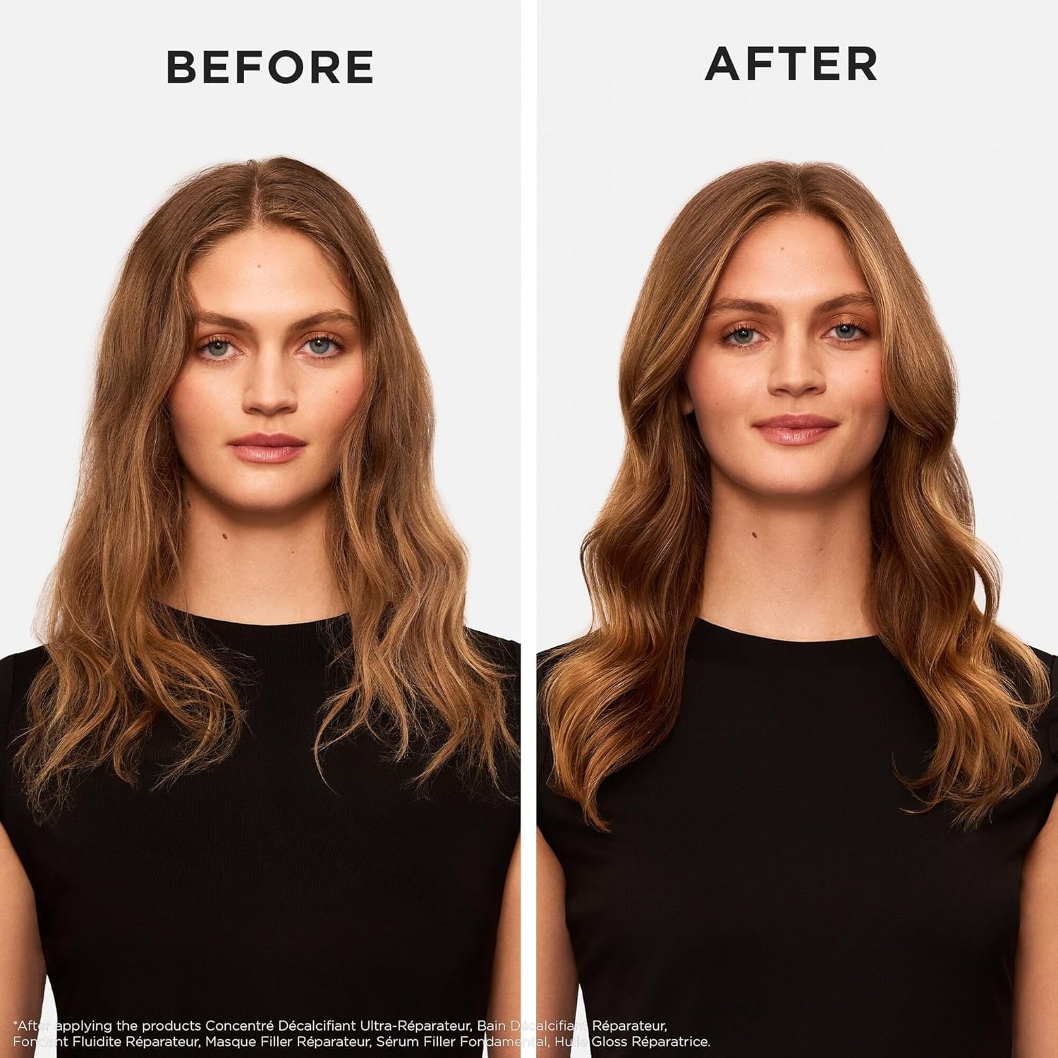 Kerastase Premiere shampoo bottle delivers cleansing and smoothness for healthier-looking strands.