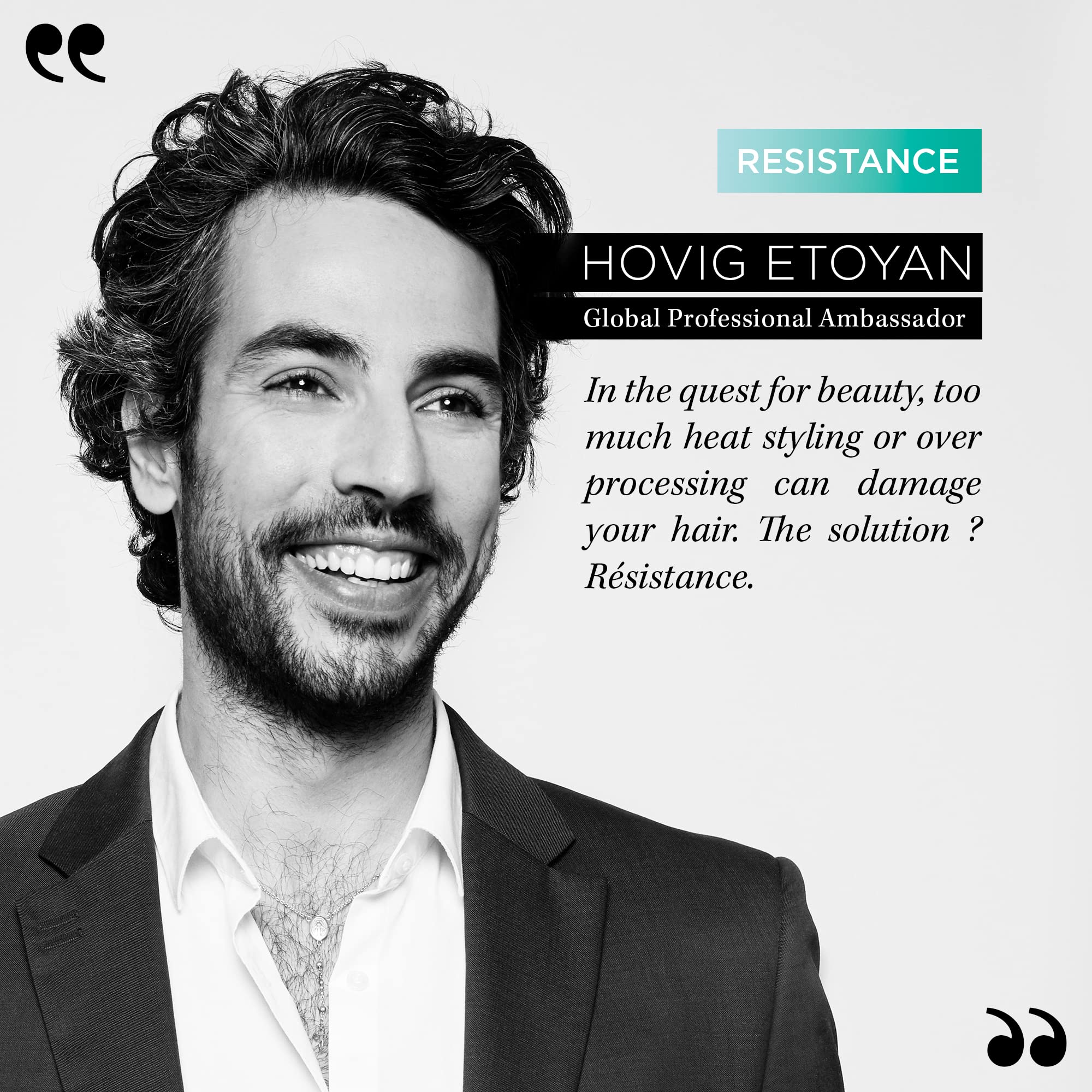 KERASTASE Resistance Extentioniste Thermique ceramides add shine and elasticity.