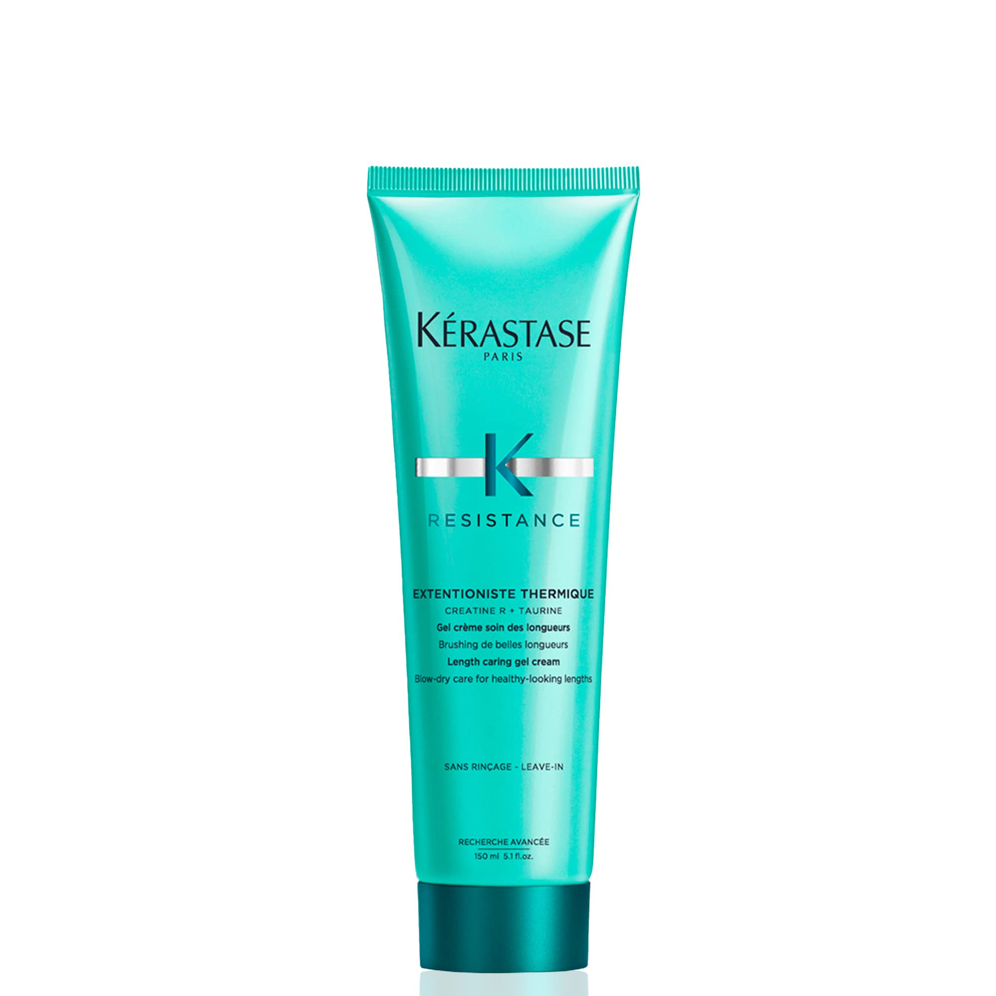 KERASTASE Extentioniste Thermique routine supports healthier lengths over time.
