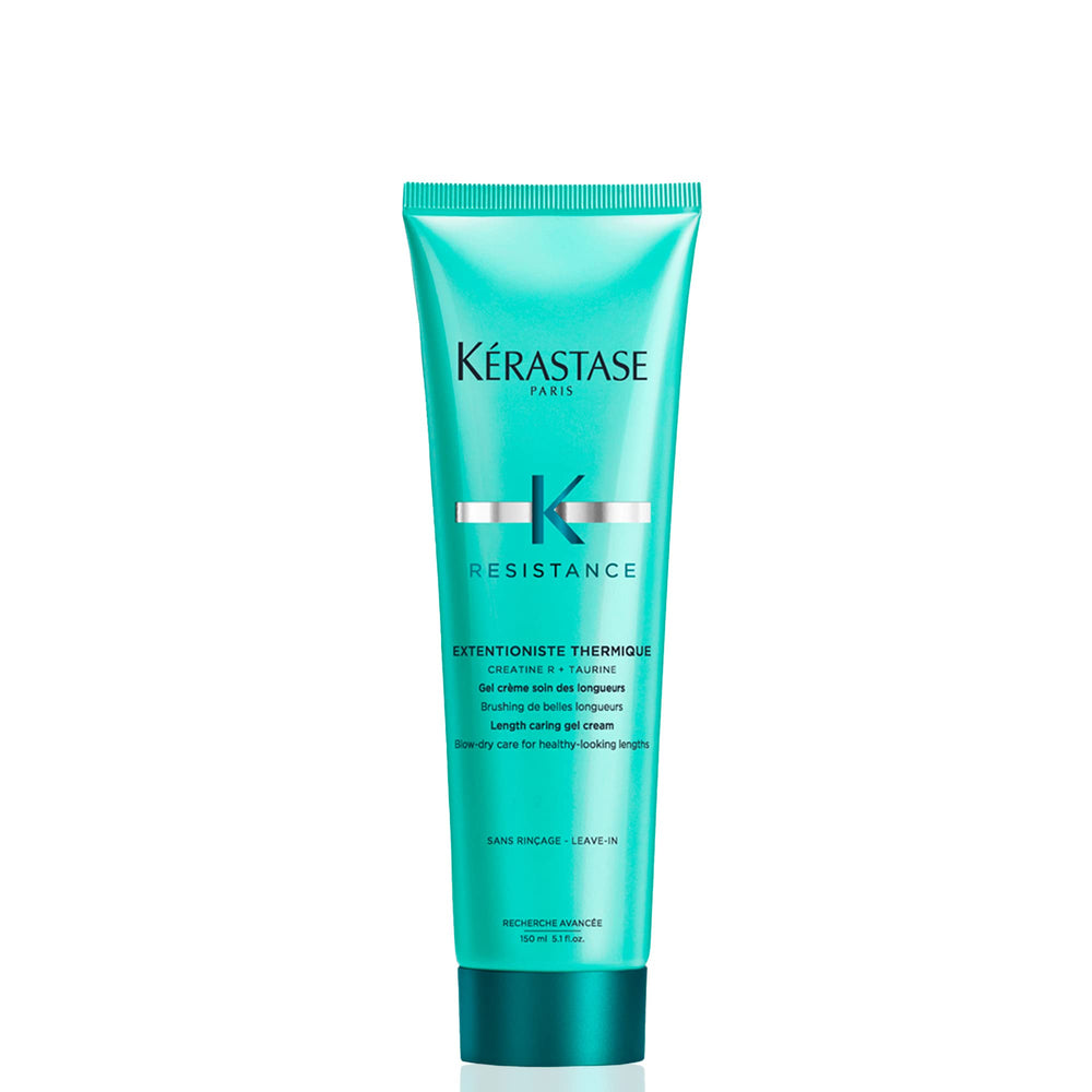 KERASTASE Extentioniste Thermique routine supports healthier lengths over time.