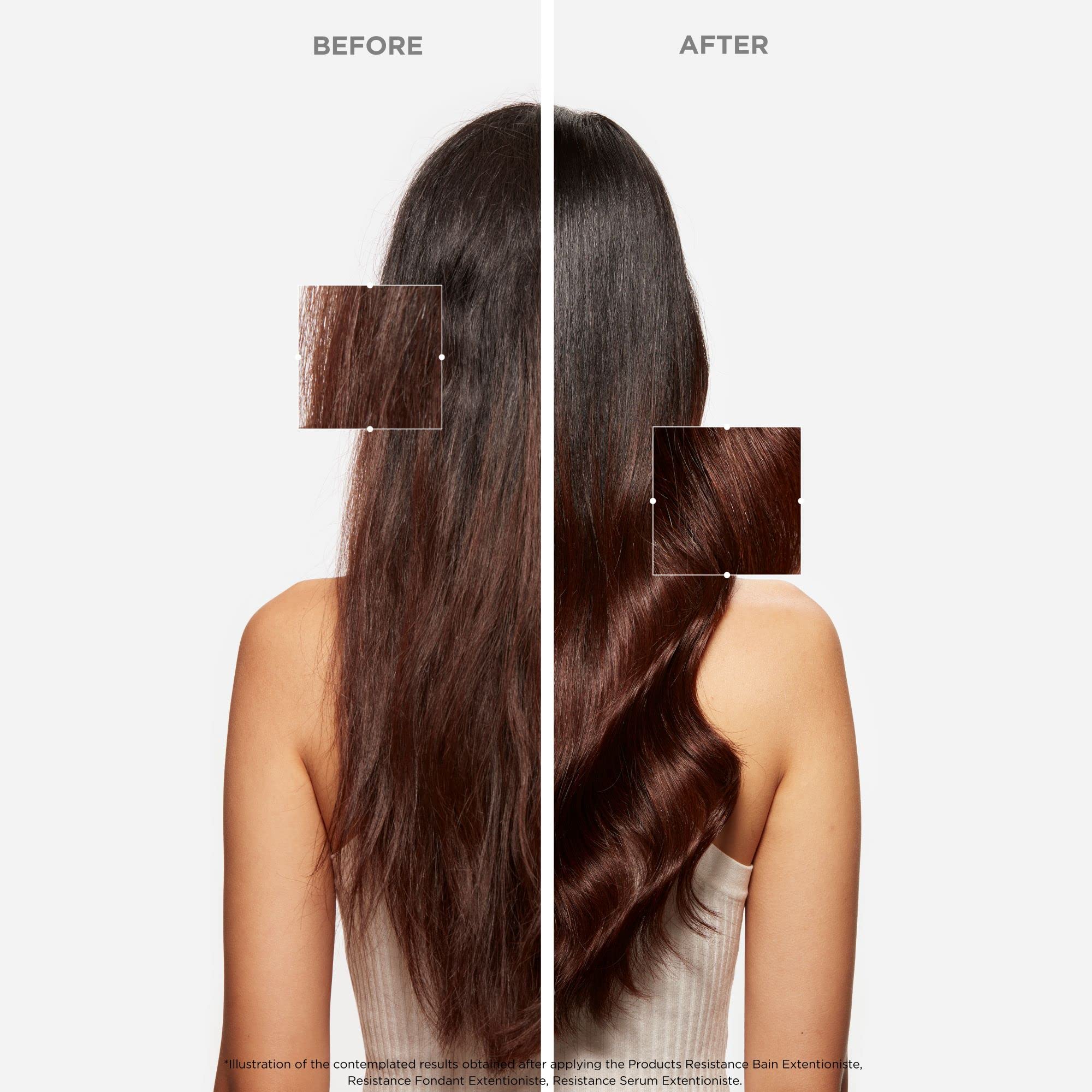 KERASTASE Extentioniste Thermique prep for blow-dry with temperature protection.