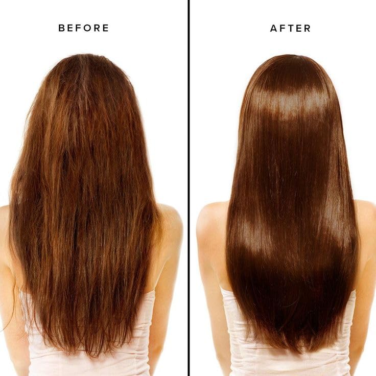 KERATIN BAR Organic Shampoo anti-frizz action for sleek, manageable hair.