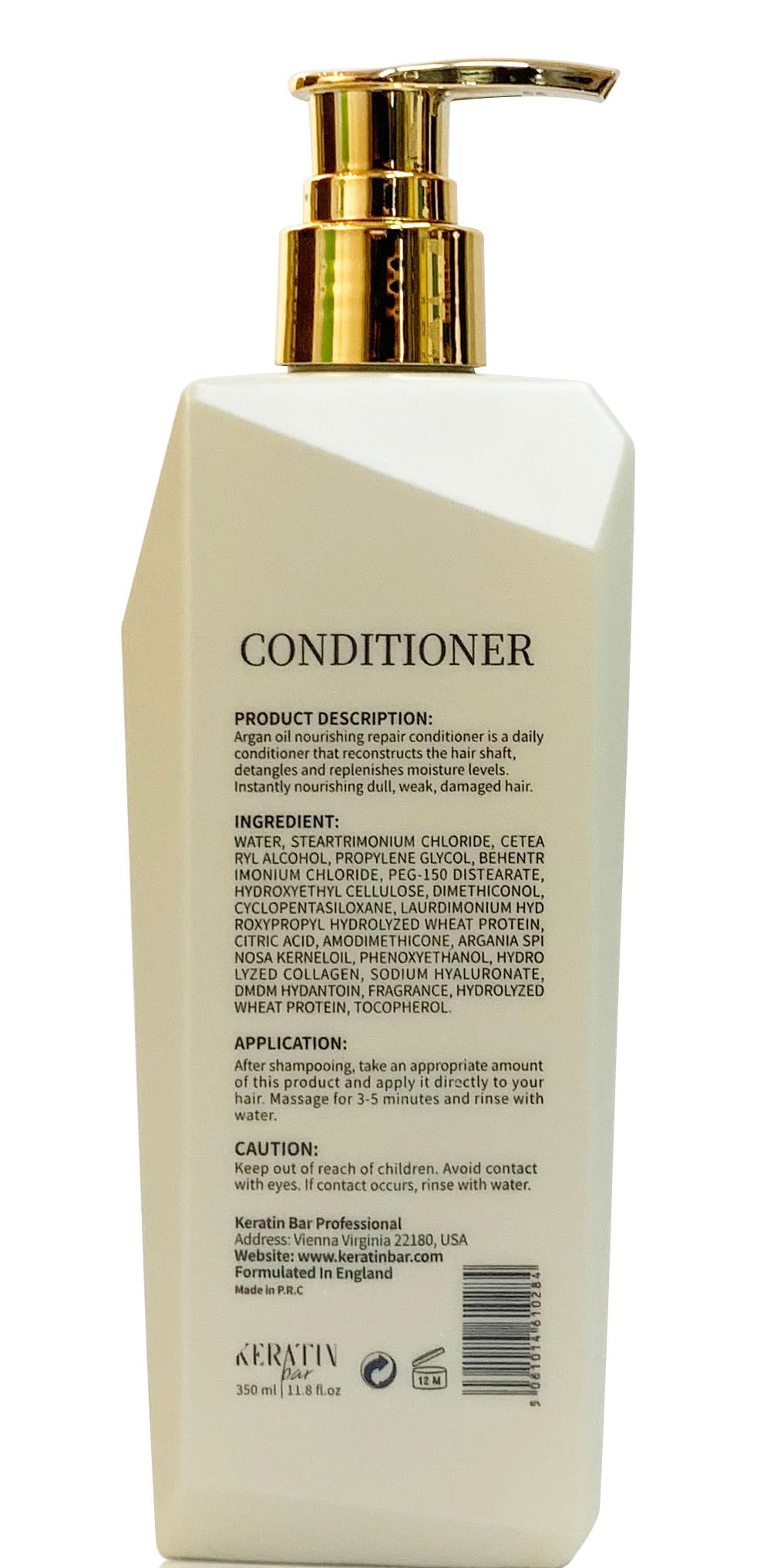 KERATIN BAR Organic Shampoo lather application demonstrating smoothing and frizz control.