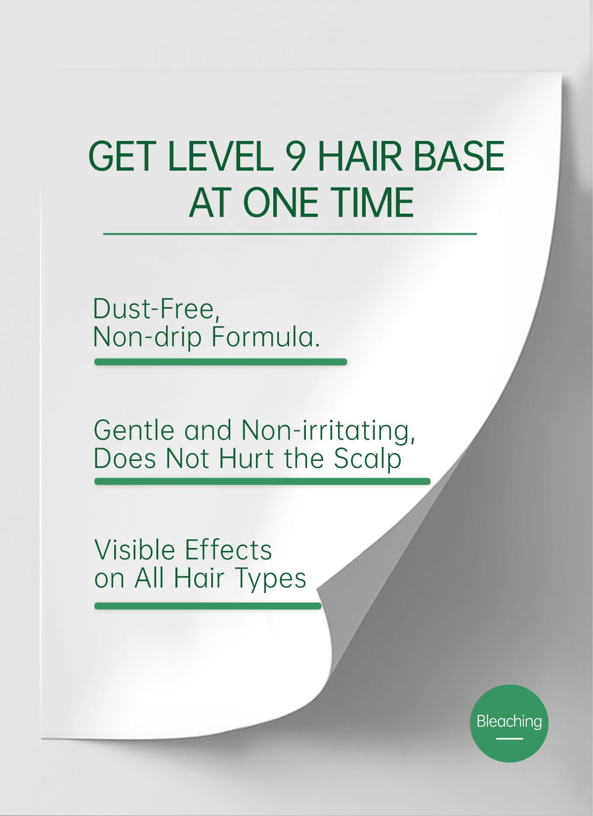 KERATIN BAR professional-grade bleach tub with mixing tools, suggesting salon-like results at home