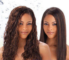 KERATIN RESEARCH bottle open showing creamy formula ready for application.