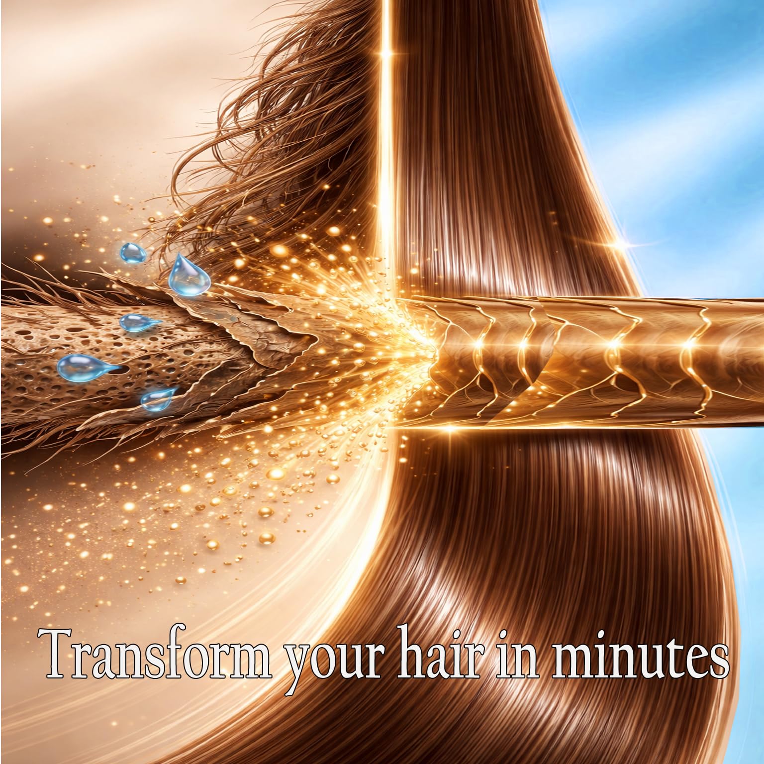 KERATIN RESEARCH quick-use design suits busy lifestyles