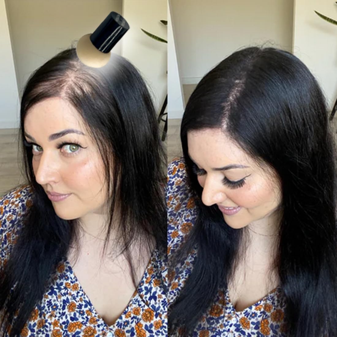 KERATIN RESEARCH Hairline Filler dark ash brown XL shade matched to real color