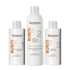 Kerazon Professional Step 1 clarifying shampoo bottle ready for pre-treatment