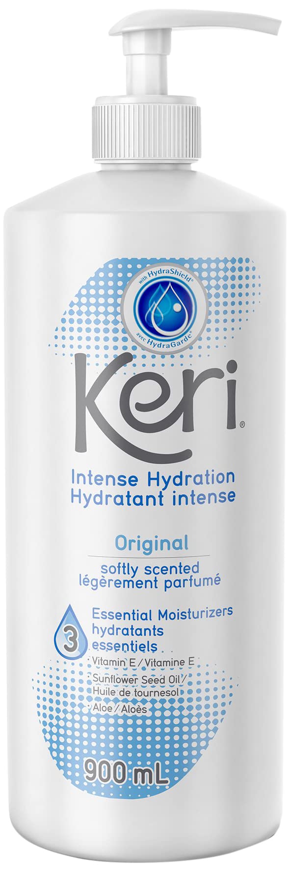 Keri Lotion Original 900ml bottle delivering rich moisture for daily use